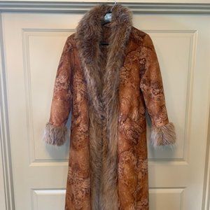 Vintage Newport News Womens Penny Lane Long Coat